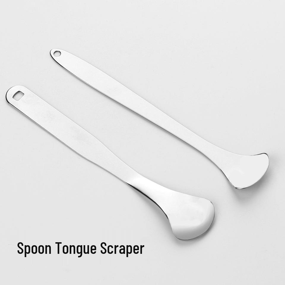 Stainless Steel Tongue Scraper and Cleaner Tool