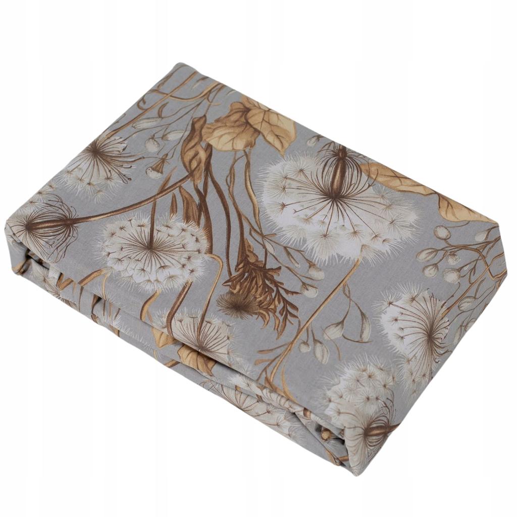 Bedding Set 160x200 Cotton 100% COTTON SATIN Dandelions Leaves