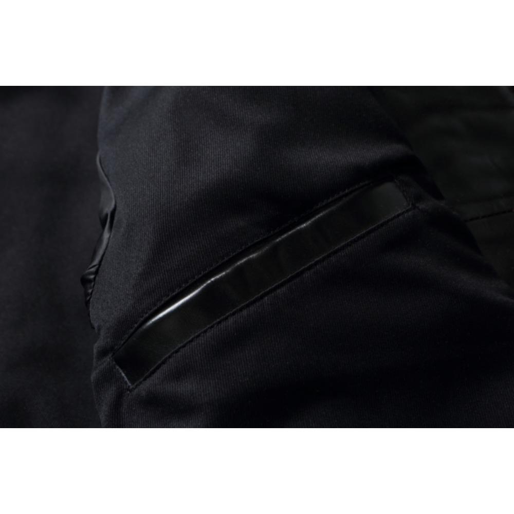 Chinese Size Style RL Top Layer Oil Waxed Cowhide Real Leather Jacket Men Stand Collar Brown Motorcycle Coat Men's Biker Jacket Spring Autumn