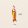 Kawaii Tropical Fish Charms Assorted Vivid Colors Pendants for DIY Earrings Bracelets Necklaces Kids Handcraft Jewelry Making