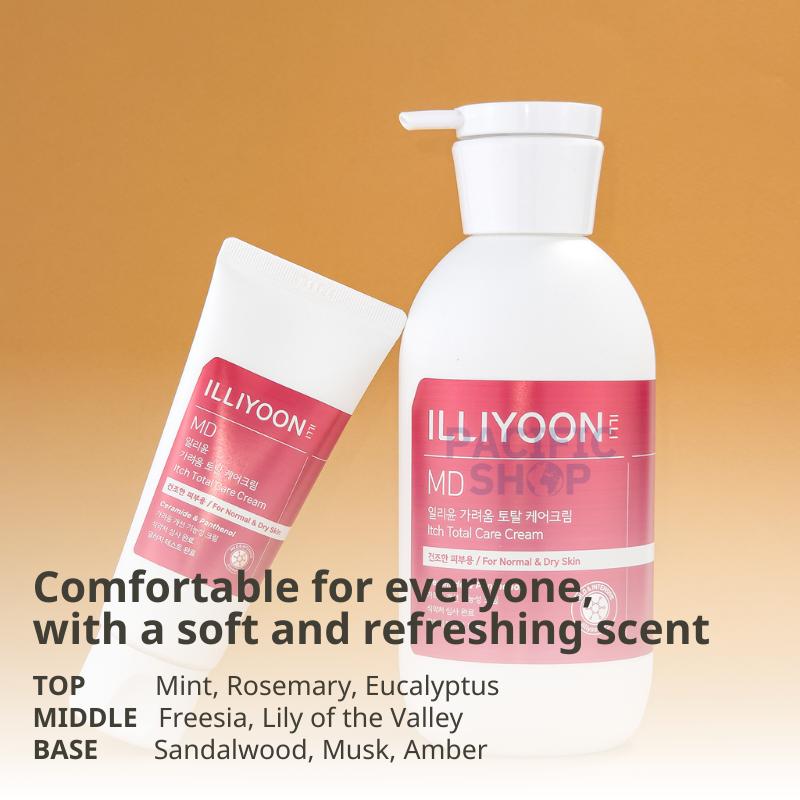 [ILLIYOON] Itch Total Care Cream Gift Set 330ml + 68ml / 11.15 fl oz + 2.29 fl oz