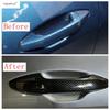 Rearview Mirror / Door Handle Bowl / Fuel Oil Tank Cover Trim For Kia Sportage NQ5  - 2025 Carbon Fiber Accessories Exterior