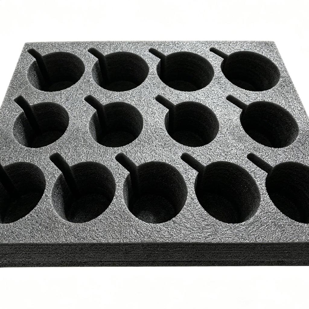 RV Cup Holder 13-Slot Foam Space Saving Rack RV Drink Cup Mug Storage Tray for Caravan Truck SUV Camper Motorhome Boat Kitchen