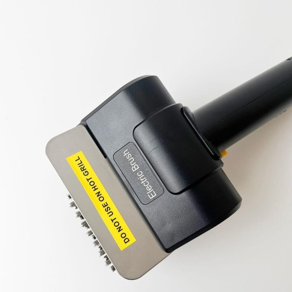 Spazzola Elettrica in Acciaio Inossidabile per Griglia Portatile Pennello Pulitore a Rullo per Griglia Cottura all'Aperto