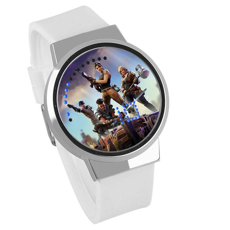 Hra Kompetitivní Střelba Světelný Dotykový LED Kreativní Elektronické Hodinky