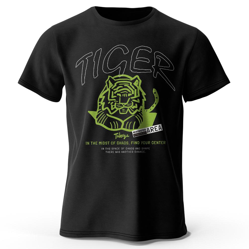 Trendy Cotton Printed T-Shirt for Men & Women, Cartoon Graphic Tee with Soft Fabric, Casual Summer Streetwear