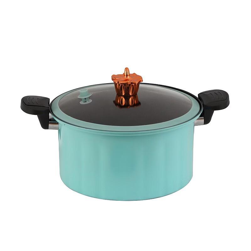 

ZISIZ Double-Handle Enamel Micro-Pressure Pot