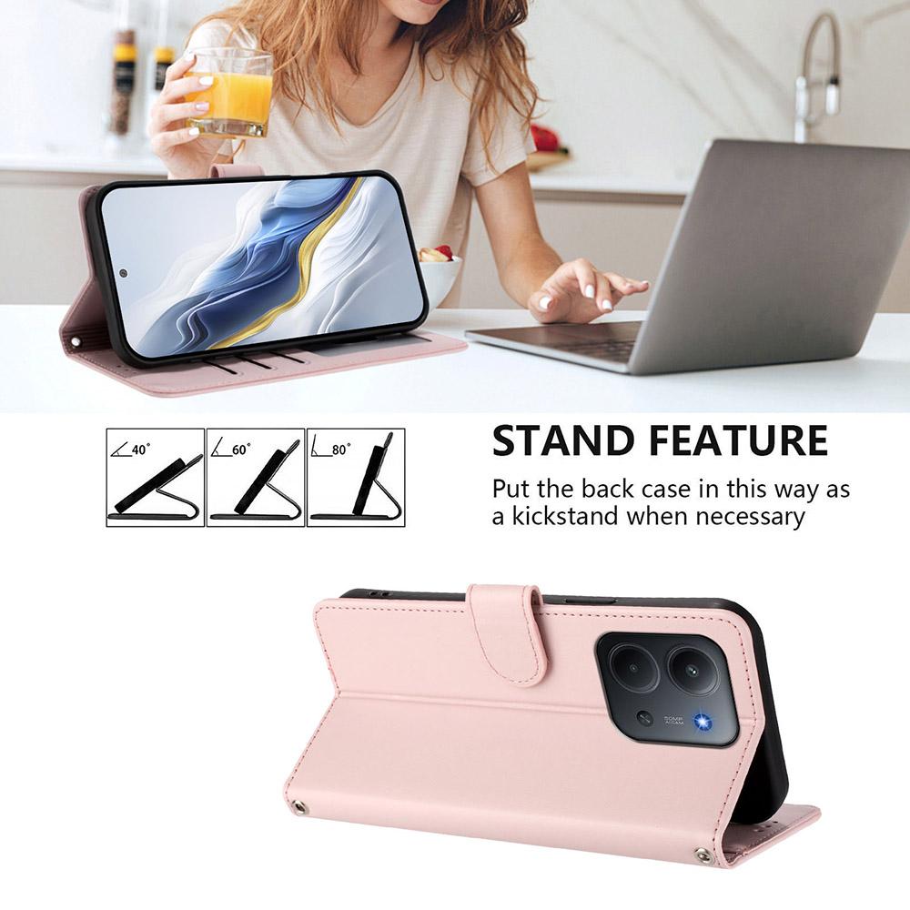 Cute Cat Leather Wallet Case For Xiaomi Poco F9 Ultra F8 Pro F7 M8 Power M7 Plus X8 Pro Max X7 Stand Card Slot Flip Phone Cover