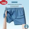 LangSha Men's Breathable Ice Silk Boxer Briefs