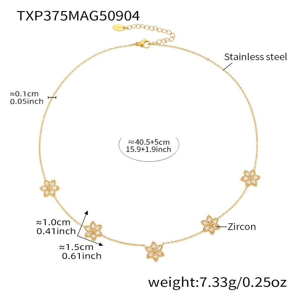 Elegant Y Chain Necklace Bracelet Choker Necklace Fashion Zircon Necklace  Women Jewelry