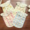 Pet Full Cotton Yarn Breathable Thin Dog Cat Pet Cat Clothes Dog Supplies Home Air Conditioner Clothes Can Be Pulled Outside