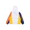 Air Jordan Jumpman Contrast Panel Printed Logo Hooded Woven Jacket Men Jacket White CV2241-100
