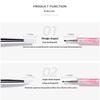 5Pcs Marbleizing Painting Pens 2 Way Nail Art Acrylic Silicone Point Flower Nail Pen Stainless Steel Dotting Tools