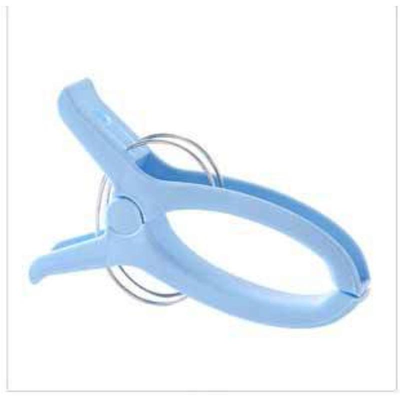 Пластиковый сушильный плед, большой зажим, зажим для домашнего белья, ветрозащитный зажим, зажим для одежды, большой многофункциональный зажим для сушки 1pcs синий