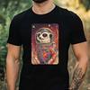 T-Shirt Men Meerkat As Astronaut Motif Cotton Size XS To 5XL