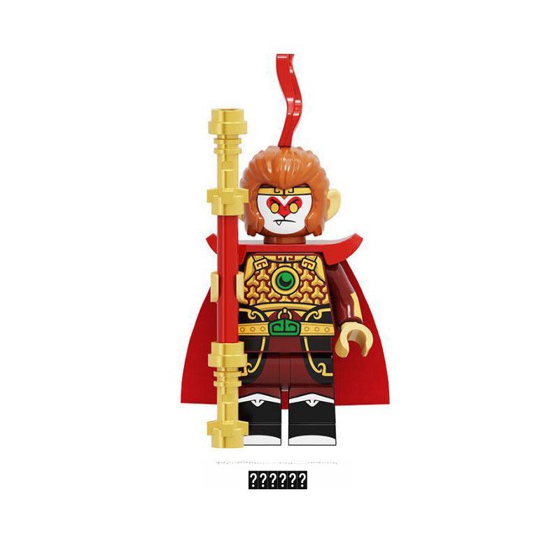 

Оптовые игрушки-конструкторы «Мультяшный клоун и Бог богатства» Height about 5 cm