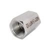 Stainless Steel 304 Thread Adapter, M20X1.5 To NPT 1/2, Metric To American Standard (0591)