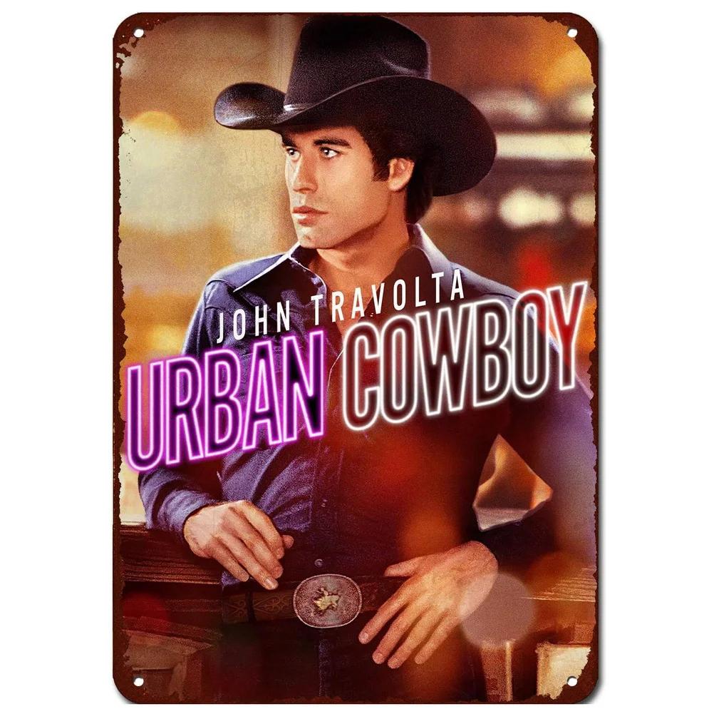 Classic Movie Metal Tin Signs Vintage Wall Art Urban Cowboys Dahmer Rocky Movie Posters for Home Cafe Bars Pubs Film Decoration