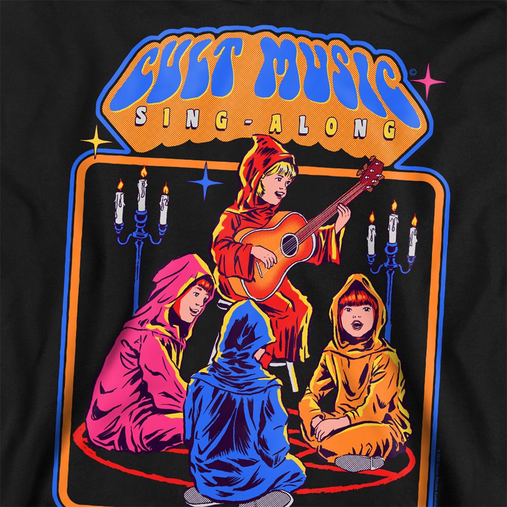 Steven Rhodes Unisex Adult Cult Music Sing-Along Sweatshirt