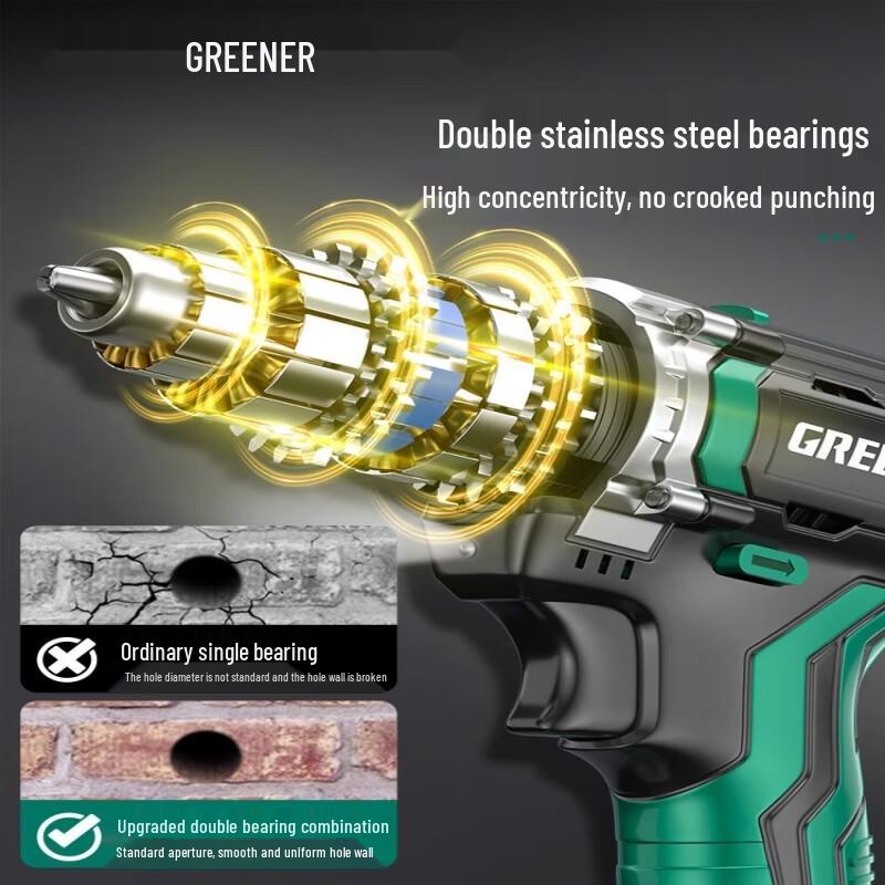 21V Cordless Brushless Impact Drill CN plug (adapter included)