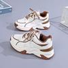 2025 Spring and Autumn New Sports and Leisure Shoes Ins Trendy Thick-soled Lightweight Women's Shoes Dad Student Soft-soled Live Broadcast