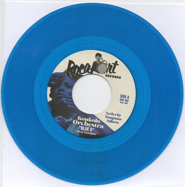 

7inch Record KONKOLO ORCHESTRA - Blue G ROC048 Rocafort Record 2022 Spain World Music