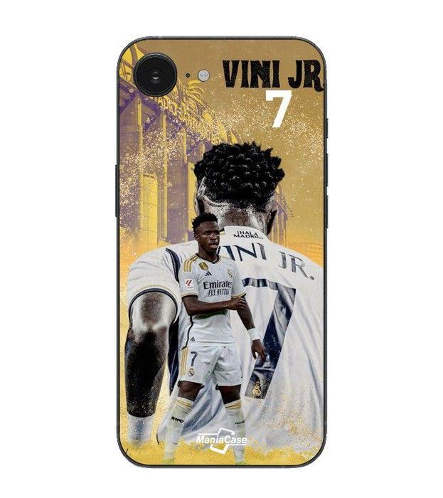Pouzdro Maniacase Pro Iphone 16E Vinicius JR real madrid 7 Tapeta