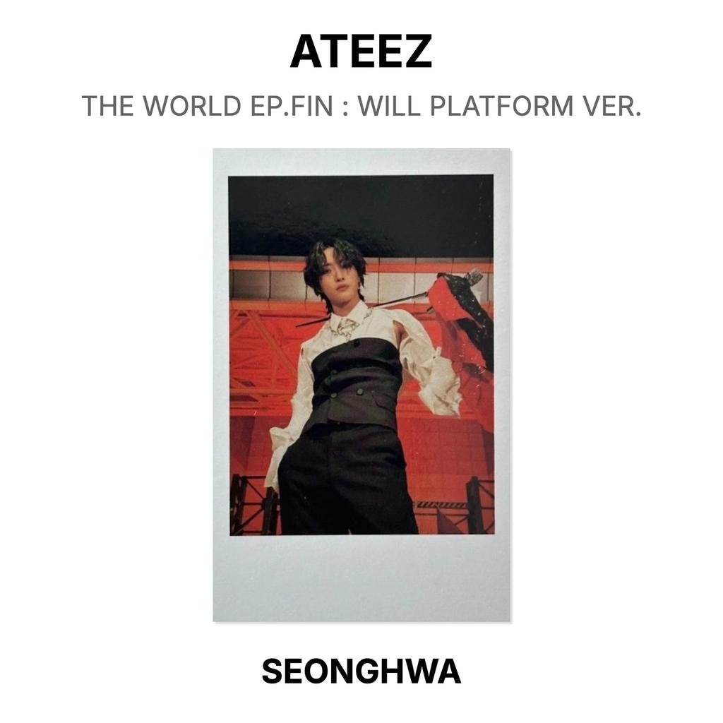 ATEEZ THE WORLD EP.FIN : WILL PLATFORM VER. Official Photocard