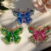 Vintage Luxury Crystal Butterfly Brooches For Women Girls Colorful Rhinestone Brooch Clothing Pins Fashion Party Jewelry Gifts