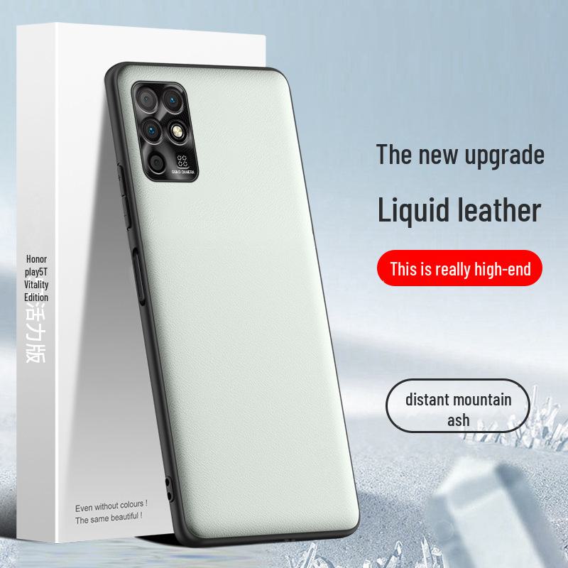 Skórzane etui ochronne zapobiegające upadkom dla Honor Play5T Vitality Edition