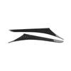 Carbon Fiber Car Rear Exhaust Vent Decorative Panel Car Sticker 3D for Lexus IS250 300H Auto Interior Car Styling Accessories