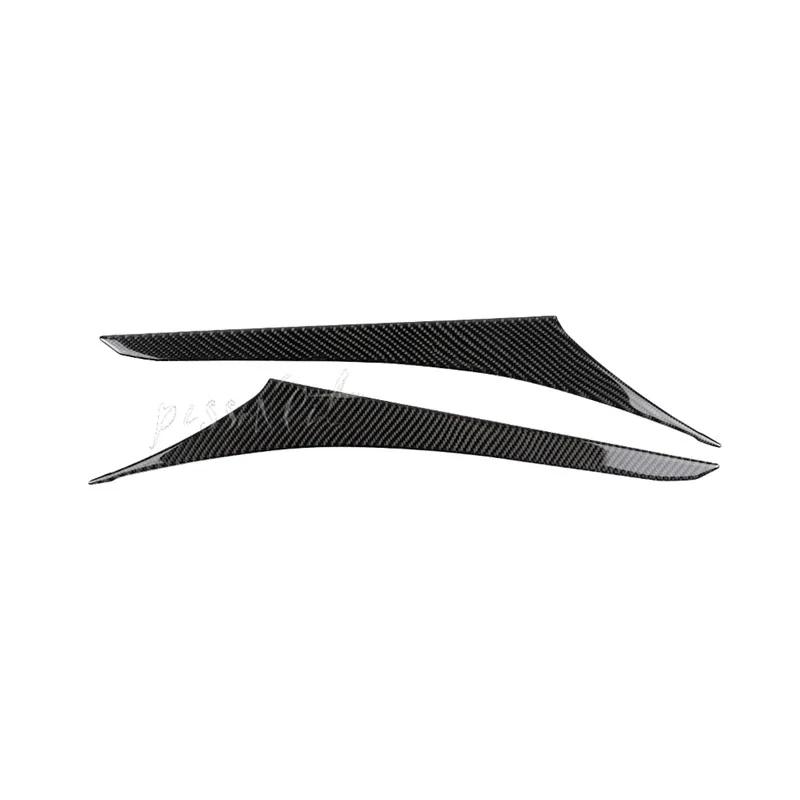 Carbon Fiber Car Rear Exhaust Vent Decorative Panel Car Sticker 3D for Lexus IS250 300H Auto Interior Car Styling Accessories