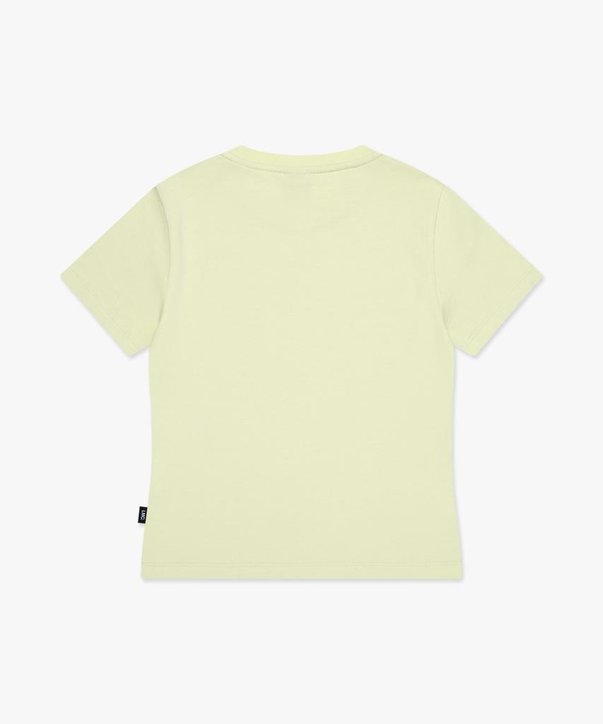 LMC Wm Fn Doodle Cropped Tee Lime