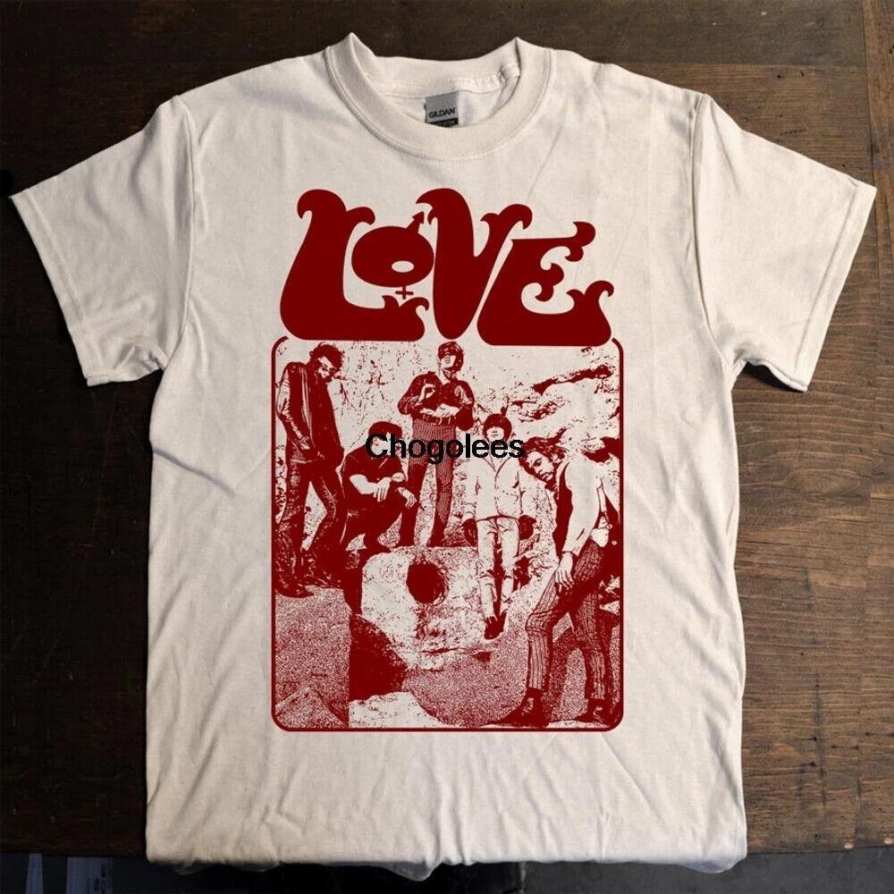 

LOVE band shirt psychedelic folk rock 13th Floor Elevators The Byrds Jefferson A Unisex T-Shirt XXXL