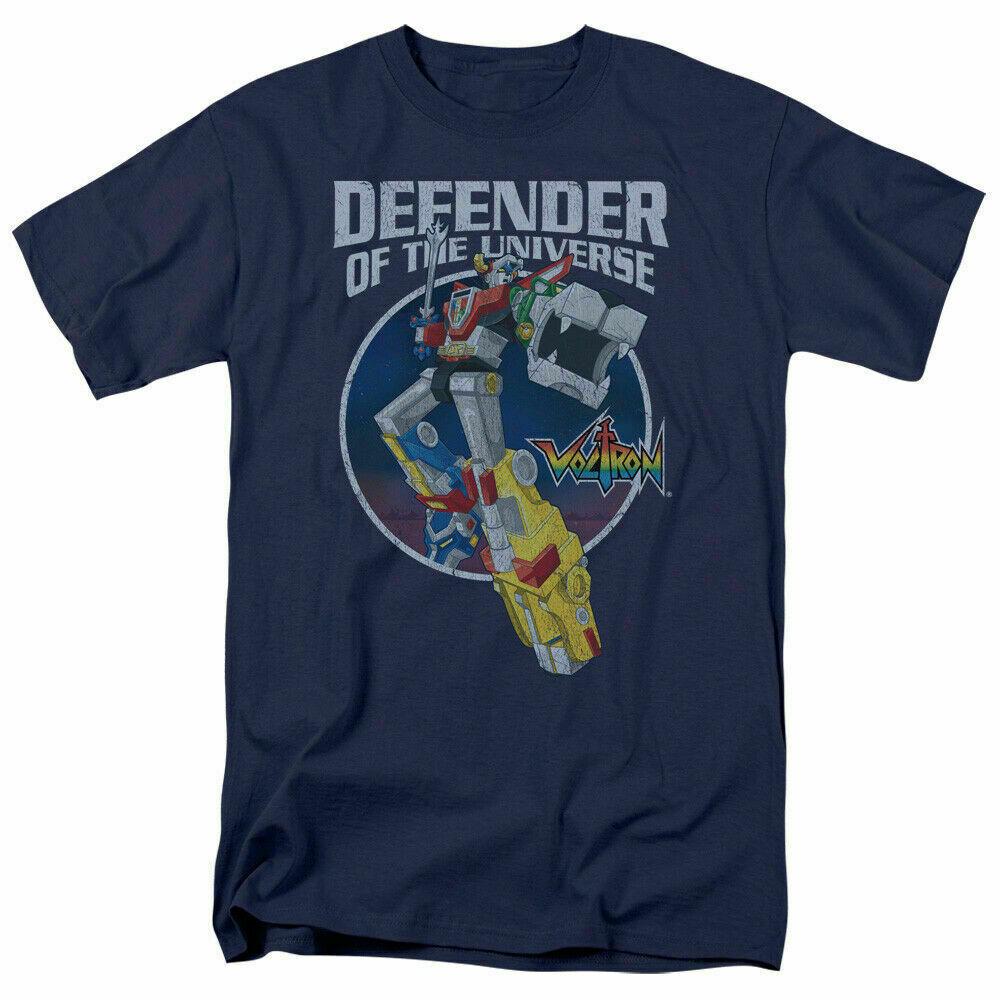 

26 Voltron Defenders T Shirt Mens Licensed Cartoon Merchandise Navy Unisex T-Shirt XXXXL