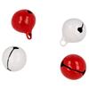 40 White and Red Jingle Bells