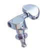 Kikutani Tuning Pegs for Electric and Acoustic Rotomatic 3 Right 3 1 Chrome Guitars, Type, + Left, Set, GM-WC1