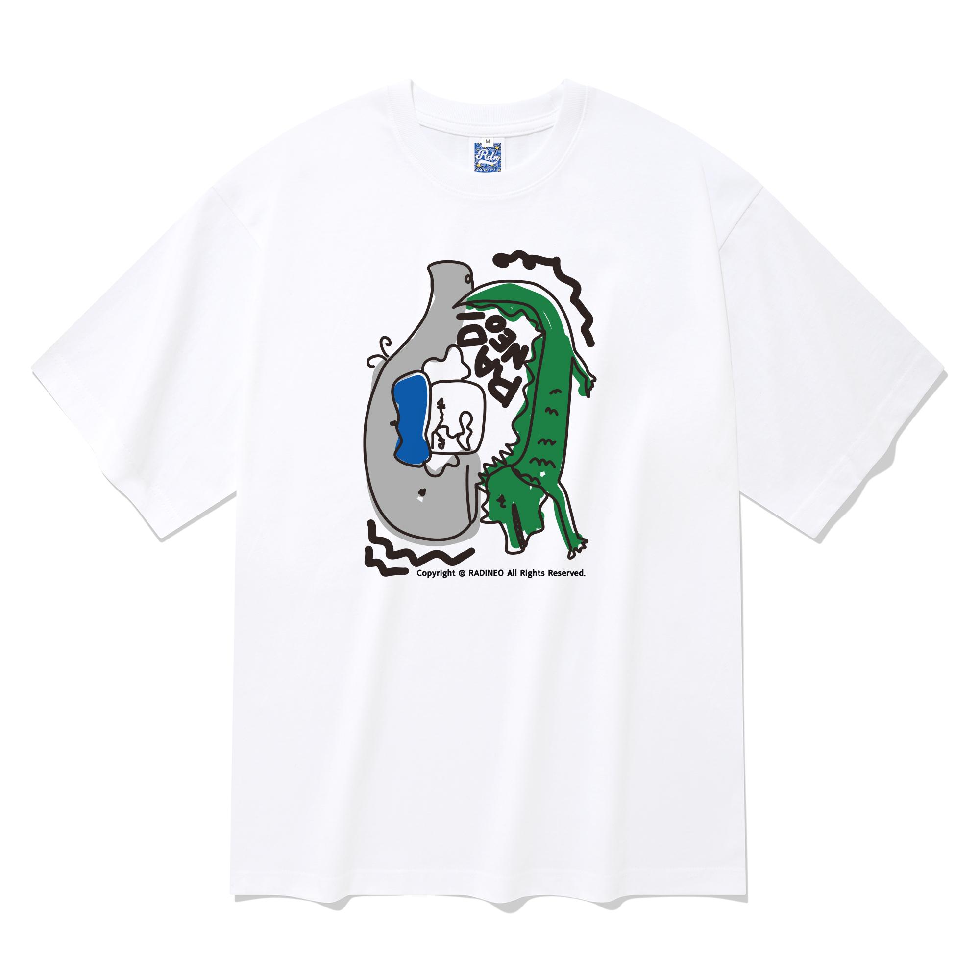 Radineo Trio Short Sleeve T-Shirt White L
