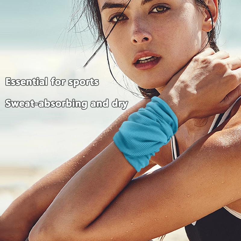 Portable Mini Towel Silicone Kit Outdoor Cooling Ice Towel Quick Dry Towel Fitness
