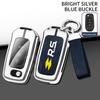 Zinc Alloy Leather Car Key Case Cover for Renault Kadjar Captur Megane Sandero Stepway Logan Clio 5 Arkana Protector Key Shell S444