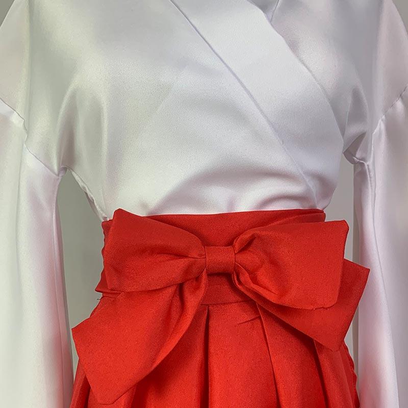 Iori Utahime Cosplay Costume Girls  Kimono Suits Woman Tops Dress Halloween Party Iori Utahime Outfits Headwear For Comic Con