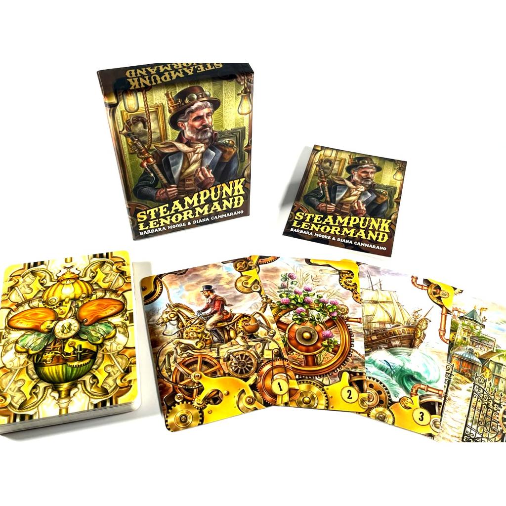 Lenormand Orakelkarte Wahrsagerei Lenormand Orakelkarte Steampunk Japanischer Kommentar enthalten I.I.J [Steampunk Lenormand] [Echt]