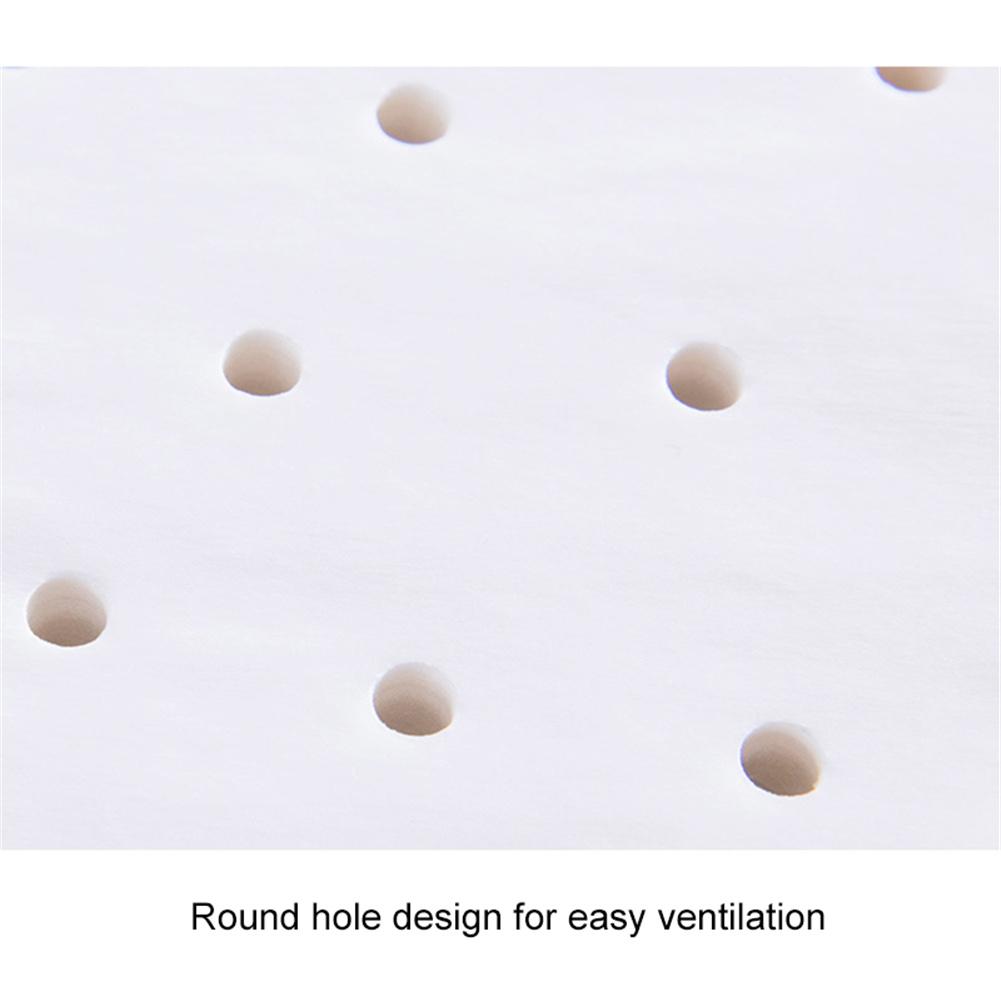 100 ks Nepřilnavé papírové vložky do horkovzdušné fritézy z přírodního dřeva Příslušenství pro horkovzdušnou fritézu Pečení Vaření Podložka na jídlo