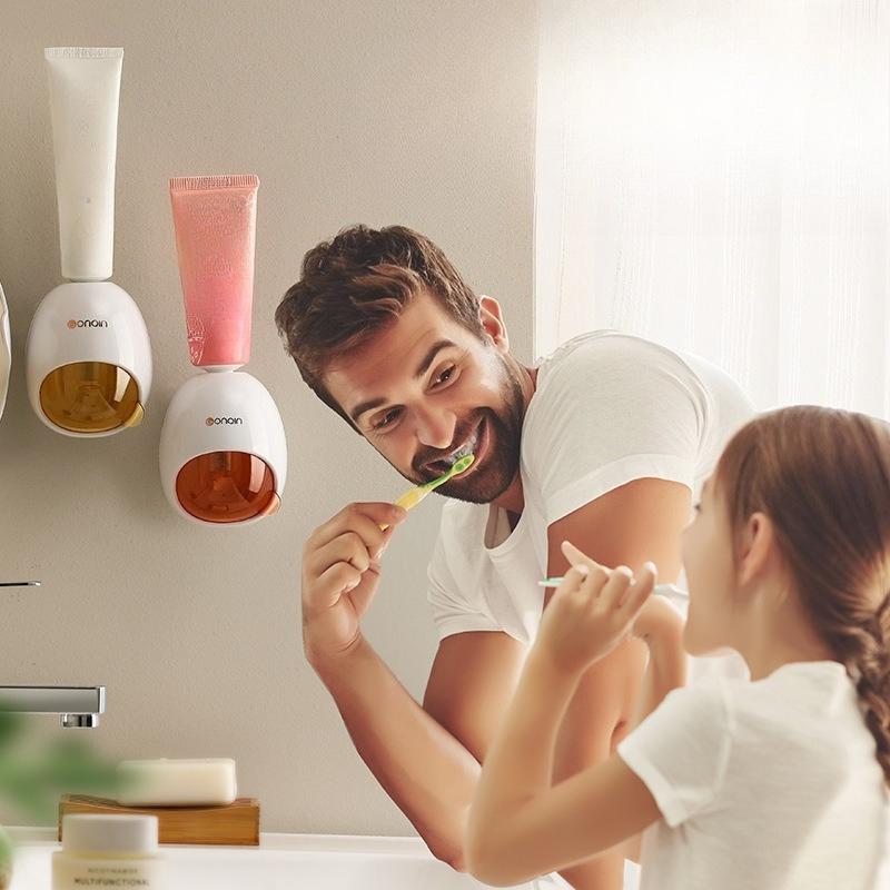 Toothpaste Extruder, Fully Automatic Toothpaste Extruder, Wall-mounted Household Toothpaste Extruder