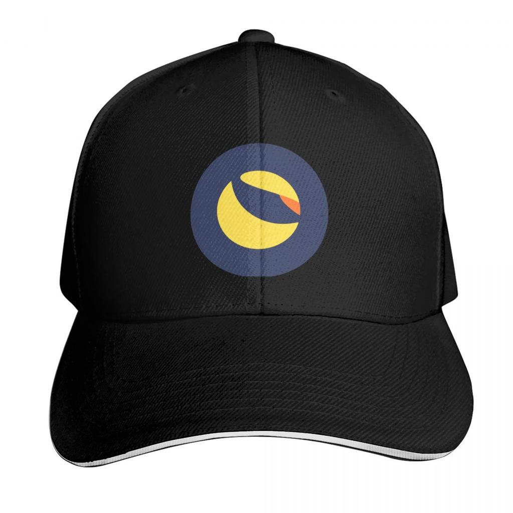Terra LUNA Crypto Logo Stocks Investor Baseball Cap Sun Protection UPF Breathable Mesh Back Adjustable Buckle Closure