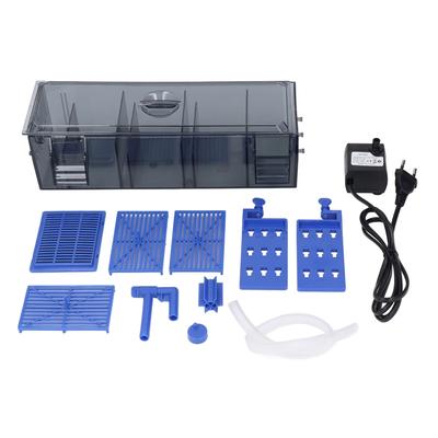 Aquarium Filter Progressive Fish Tank Double Hanging Filter Power Waterfall Filtration System for