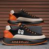 Contrast Color Designer Men Sneakers Shoes Tennis Sports Leather Autum Non-slip Walking Shoes Vulcanized Casual Shoe for Male