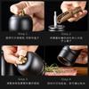 2pcs/set Salt And Pepper Grinder Pepper Seasoning Jar Ceramic Core Filling Manual Sea Salt Pepper Grinder Adjustable Coarseness