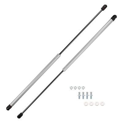 Motoforti Universelle Liftstützstreben Stoßdämpfer, 27"/686mm, 40lb/180N/18kg, Silberfarben, Set of 2