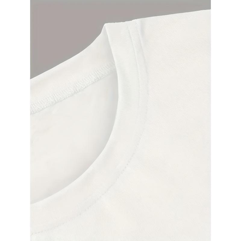 T-shirt imprimé à manches courtes pour femme - Haut d'été vintage à col rond, Tissu respirant lavable en machine, Cadeau pour les amoureux des chevaux,